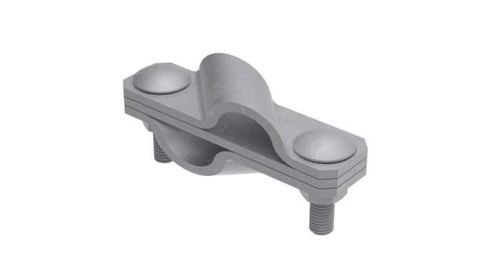 Złącze krzyżowe skośne pręt-pręt 3-elem. stal ocynkowana ogniowo 116.10 OG 11601002