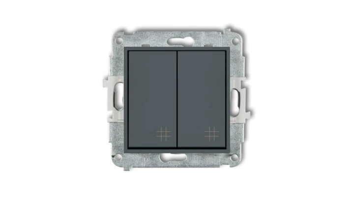 MINI Mechanizm łącznika podwójnego krzyżowego grafitowy mat 28MWP-66