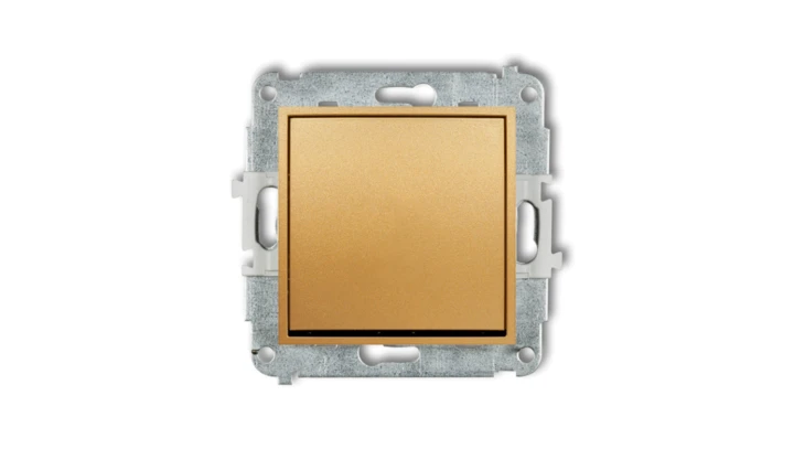 MINI Mechanizm łącznika krzyżowego (jeden klawisz bez piktogramu) złoty 29MWP-6.1