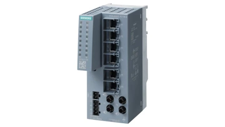 Switch przemysłowy SCALANCE XC106-2 6x10/100 Mbit/s RJ45 2x100 Mbit/s BFOC 6GK5106-2BB00-2AC2