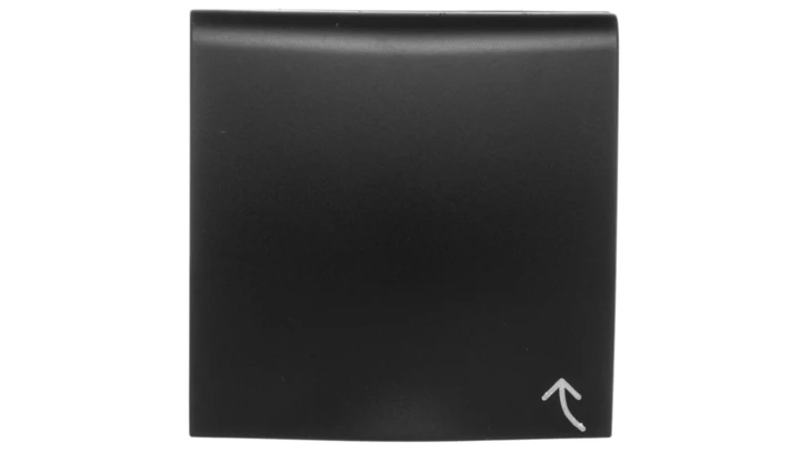 B.Kwadrat/B.3/B.7 Płytka czołowa gniazda z/u z pokrywą antracyt 3965898996