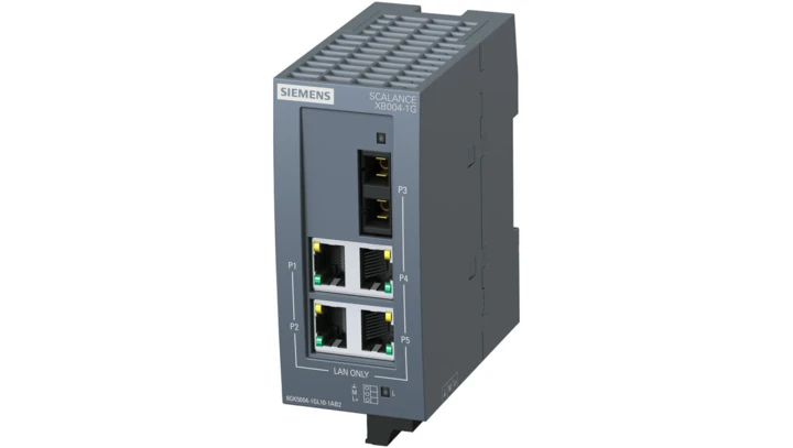 Switch przemysłowy SCALANCE XB004-1G 4xRJ45 10/100/1000 Mbit/s, 1x MM SC 1000 Mbit/s 6GK5004-1GL10-1AB2