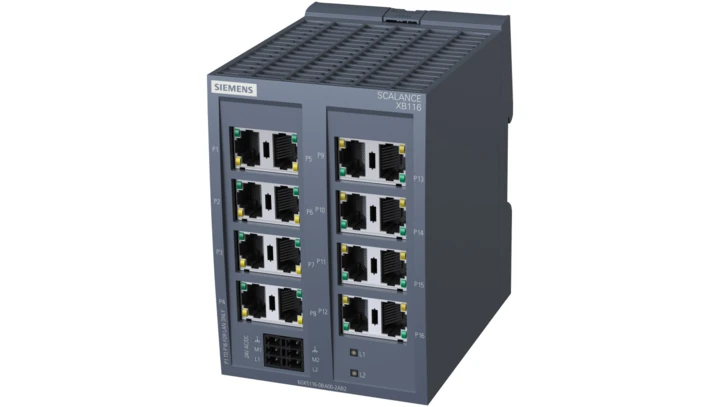 Switch przemysłowy SCALANCE XB116 16x10/100 Mbit/s RJ45 6GK5116-0BA00-2AB2