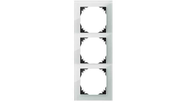 Vestra Ramka potrójna szkło IP20 biały 3873-62