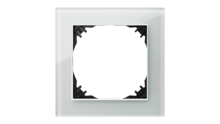 Vestra Ramka pojedyncza szkło IP20 biały 3871-62