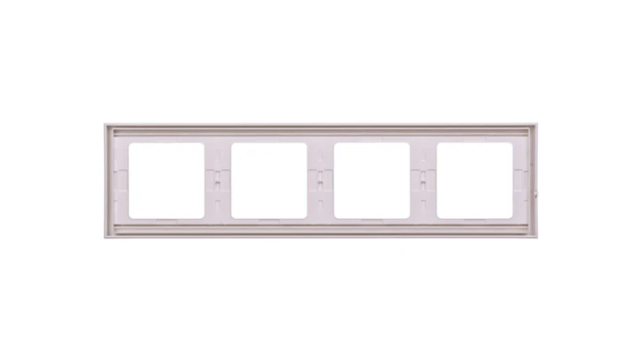 Berker K.1 Ramka poczwórna pozioma śnieżnobiała 13837009