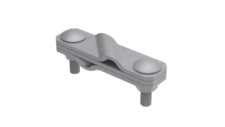 Złącze krzyżowe skośne pręt-pręt 3-elem. stal ocynkowana ogniowo 116.4 OG 11600402