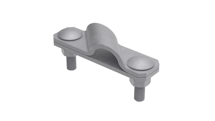 Złącze krzyżowe skośne pręt-bednarka 2-elem. stal ocynkowana ogniowo 116.1.1 OG 11601102