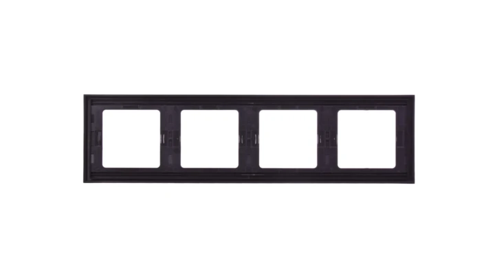 Berker K.1 Ramka poczwórna pozioma antracyt mat lakierowana 13837006