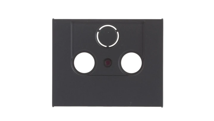 K.1 Element centralny do gniazda antenowego 2- i 3 wyjściowego antracyt mat lakierowany 12017016