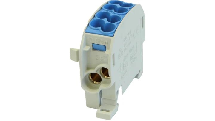 Blok rozdzielczy-odgałęźny SCB 25-Cu (80110) SIMBLOCK niebieski 81503003