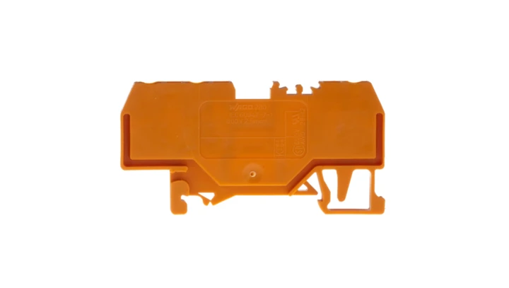 Złączka szynowa 3-przewodowa 2,5mm2 pomarańczowa 280-650 /100szt./