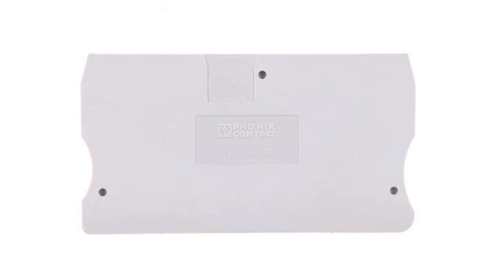 Pokrywa zamykająca 2,2x80x51,1mm szara D-ST 16 3036657 /50szt./