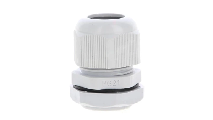 DŁAWNICA KABLOWA SZARA PG-21