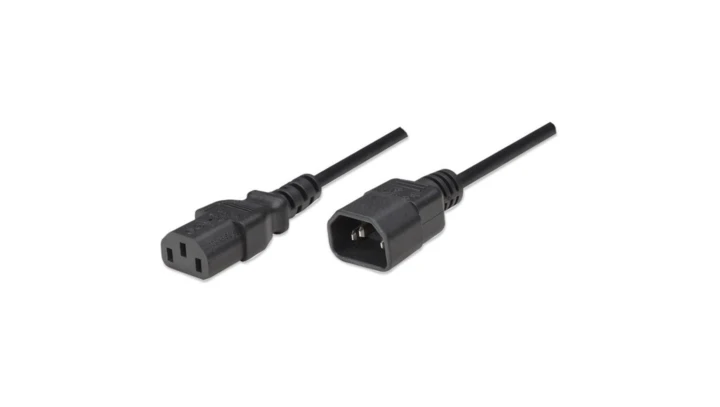 Przedłużacz Kabel Zasilający IEC320 C13 na C14 250V/10A 50cm ICOC 03-NC-005