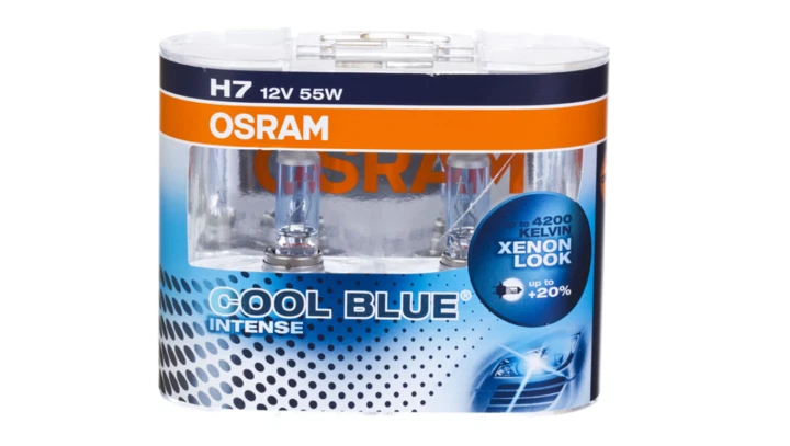 Żarówka samochodowa H7 55W COOL BLUE 64210CBI-DUO 4052899413085