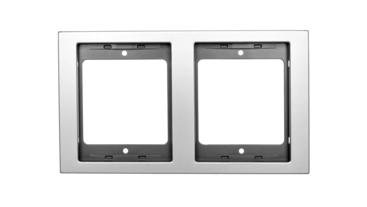 Berker K.5 Ramka 2-krotna pionowa aluminum 13237003