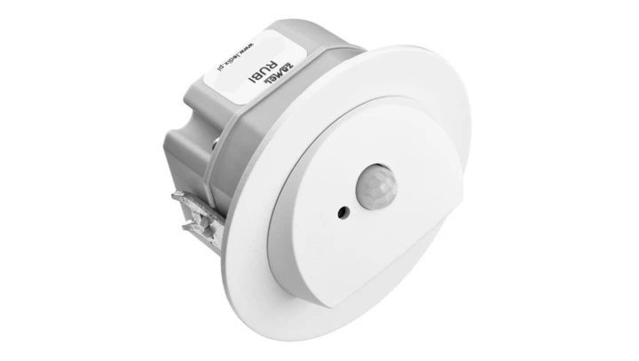Oprawa schodowa LED Rubi pt 230V AC regulowany czujnik BIA biała zimna LED10922651