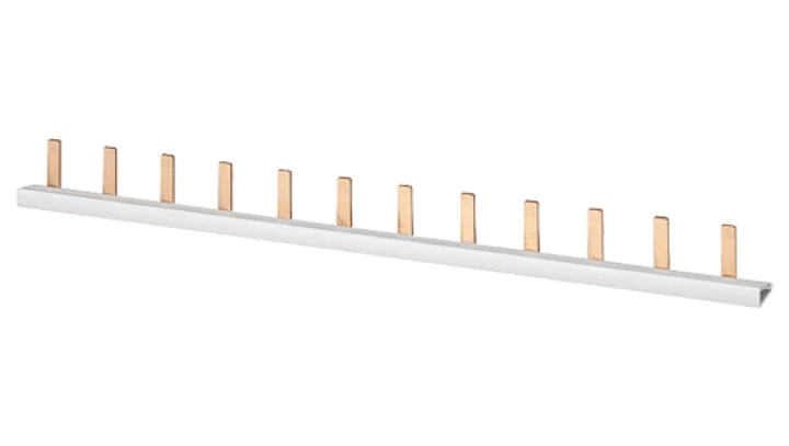 Szyna łączeniowa 1P 10 mm2 sztyftowa 57 modułowa do cięcia (brak zaślepek w komplecie) 5ST3731