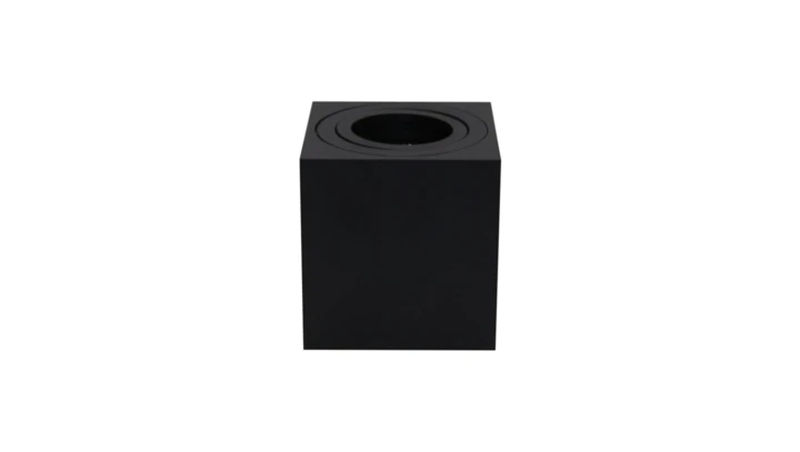 Oprawa Halogenowa GU10 Natynkowa Kwadrat Czarna OHN-2C