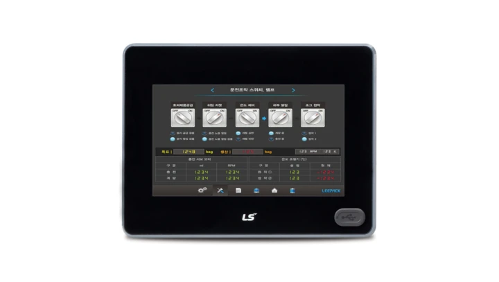 Panel dotykowy LS Electric serii eXP2 - 7cali 16,7M kolorów r 800X480 800MHz 512MB IP66 zasilanie 24VDC 4814006000