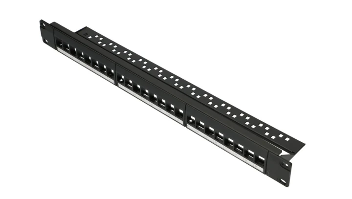 Patchpanel Modularny, 24 porty Extralink 24 Port UTP