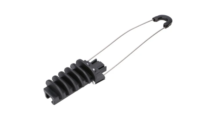 Uchwyt odciągowy do kabli światłowodowych napowietrznych Extralink PA6-9