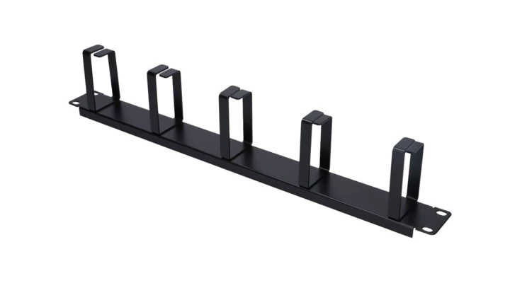 Organizer kabli 1U czarny Extralink