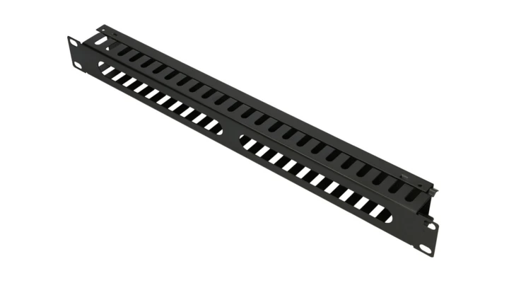 Organizer kabli 1U 19 z metalową osłoną Extralink