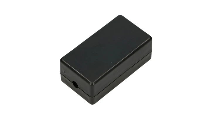 Puszka połączeniowa beczka, złączka, black Extralink CAT5E UTP