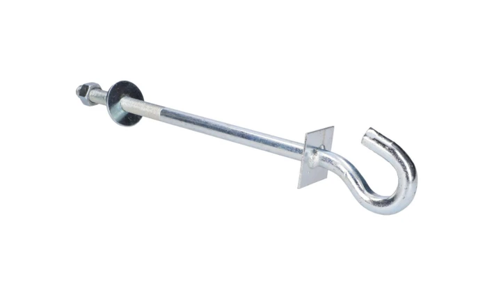 Śruba hakowa do wieszania uchwytów odciągowych 12/300mm Extralink
