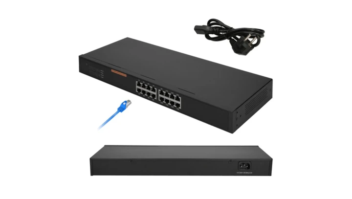 Switch 16x 10/100Mb/s, Obudowa Desktop Extralink HEXON