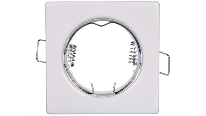 Oprawa punktowa PARMA BLACHA IP20 biała kwadrat OP-PAST2-10