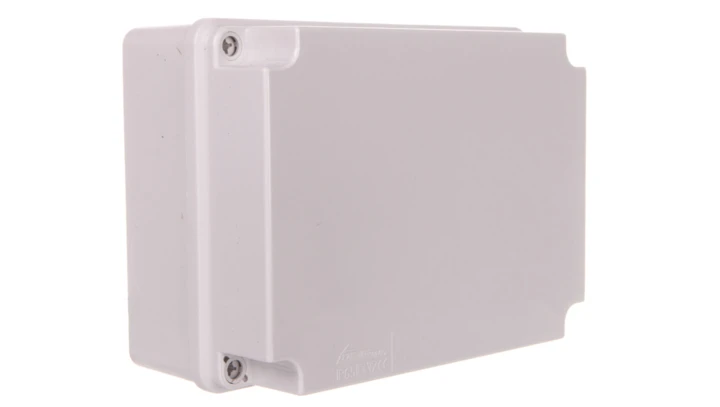 Puszka n/t hermetyczna pusta bez osłabień 198x148x96 IP65 szara PH-3B.1 28.34