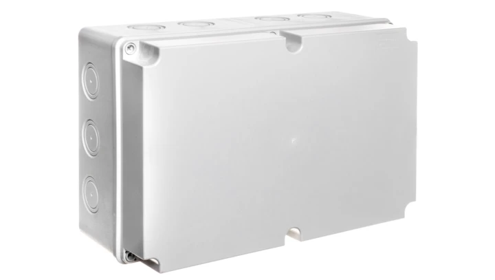 Puszka n/t hermetyczna pusta z osłabieniami 348x228x142 IP65 szary PH-5A.2 28.52