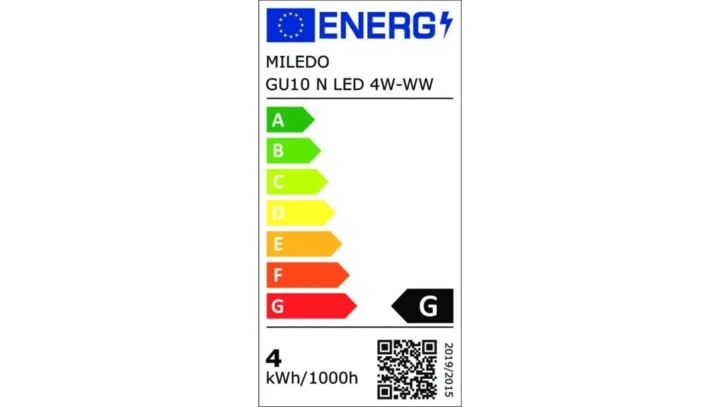 Żarówka LED GU10 N LED 4W-WW 340lm 3000K barwa ciepła 31212