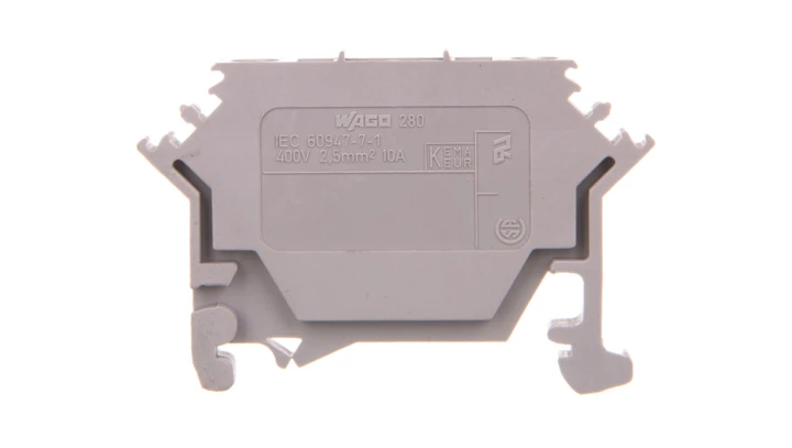 Złączka bazowa 2-przewodowa 2,5mm2 280-616 /100szt./