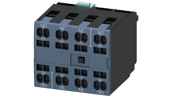 Styki pomocnicze 2Z 2R montaż czołowy S6 do S12 przył sprężynowe SIRIUS 3RH1921-2XA22-0MA0