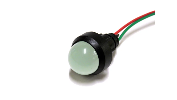 Lampka sygnalizacyjna 20mm zielona KLP 20G/24V 12-24V 84420005