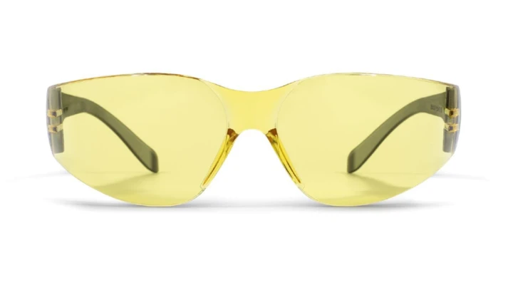 Okulary ochronne ZEKLER 30HC/AF żółte 380600312