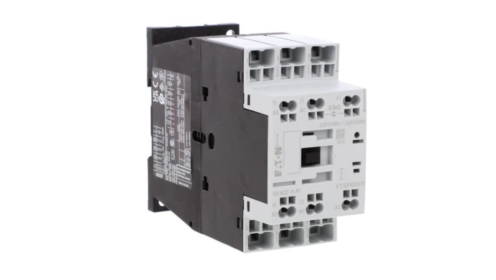 Stycznik mocy DILM32-11(230V50HZ,240V60HZ)-PI 3P 380 V 400 V 15 kW 1Z+1R 230 V AC Push-In 199289