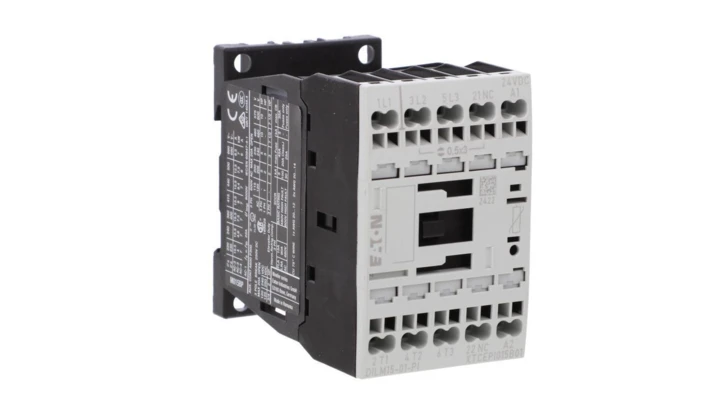 Stycznik mocy DILM15-01(24VDC)-PI 3P 380 V 400 V 7.5 kW 1R 24 V DC Push-In 199258