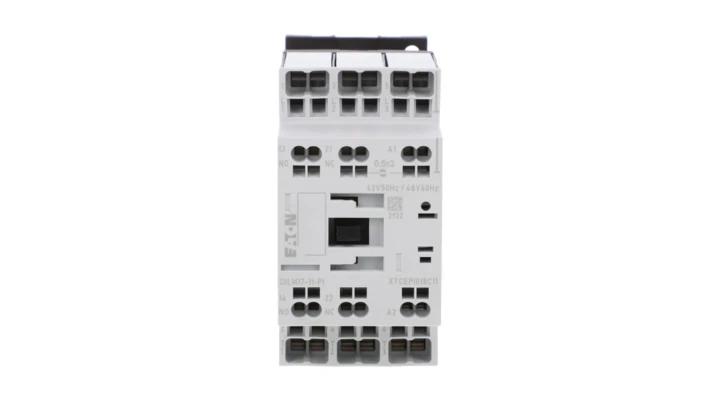 Stycznik mocy DILM17-11(42V50HZ,48V60HZ)-PI 3P 380 V 400 V 8.3 kW 1Z+1R 42 V AC Push-In 199282