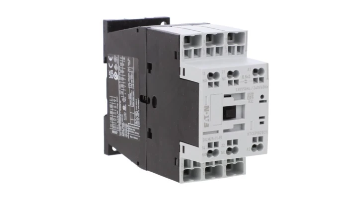 Stycznik mocy DILM25-11(230V50HZ,240V60HZ)-PI 3P 380 V 400 V 11 kW 1Z+1R 230 V AC Push-In 199284