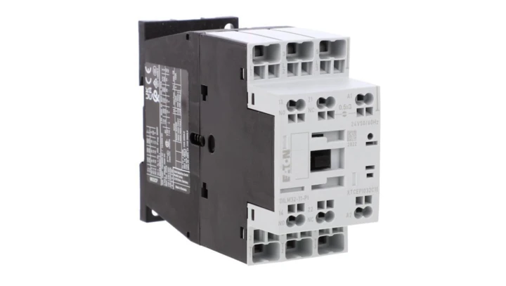 Stycznik mocy DILM32-11(24V50/60HZ)-PI 3P 380 V 400 V 15 kW 1Z+1R 24 V AC Push-In 199291