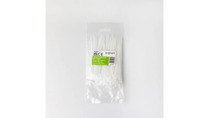 Opaska Kablowa OK-25100W 2.5x100mm BIAŁA /100szt./