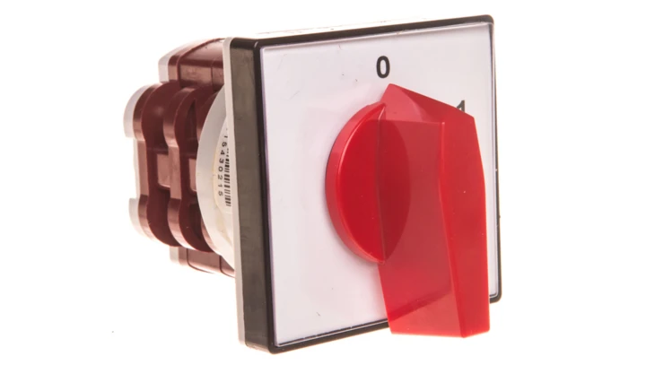 Łącznik krzywkowy 0-1 3P 25A do wbudowania 4G25-10-U R112