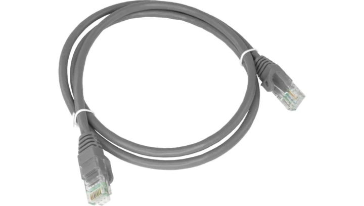 Patch-cord U/UTP kat.6A LSOH 0.25m szary KKU6ASZA0.25