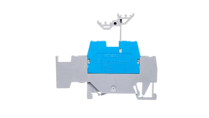 Złączka szynowa 2-piętrowa L / L 2,5mm2 szara / niebieska 280-534 /50szt./