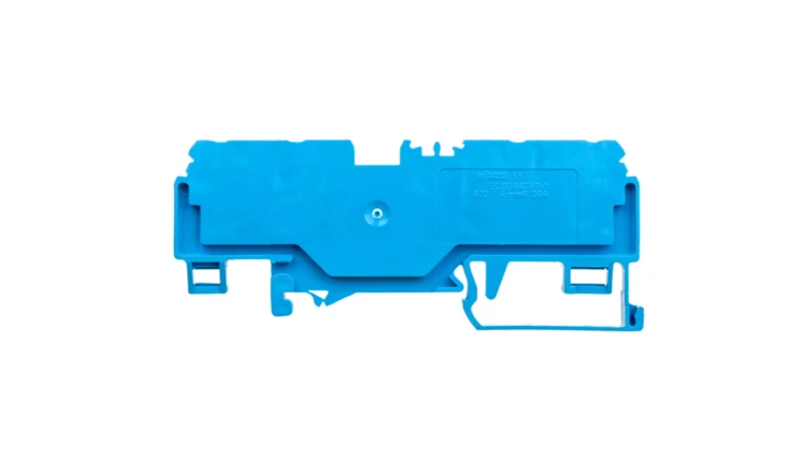 Złączka szynowa 4-przewodowa 4mm2 niebieska 880-834 /50szt./